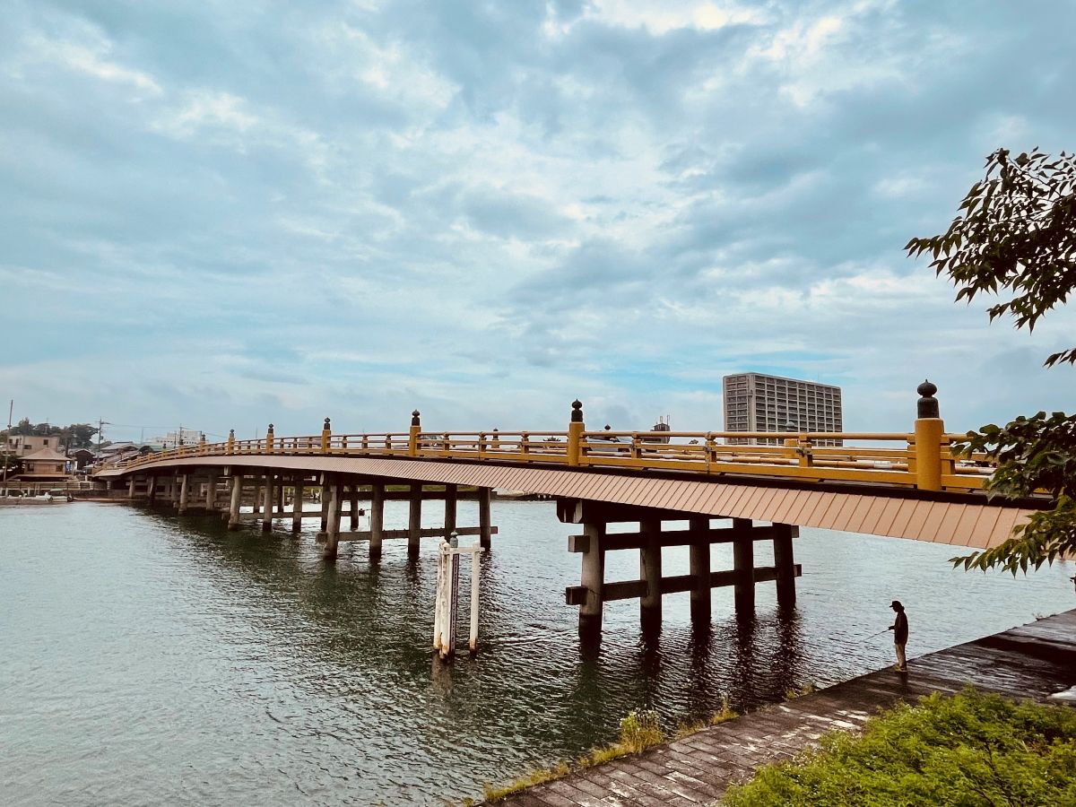 Seta-no-Karahashi Bridge, Lake Biwa